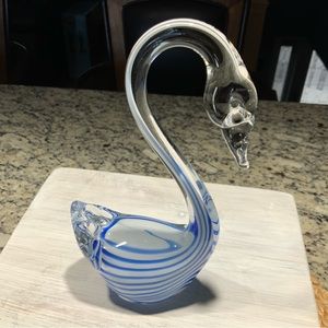 Art Glass Swan